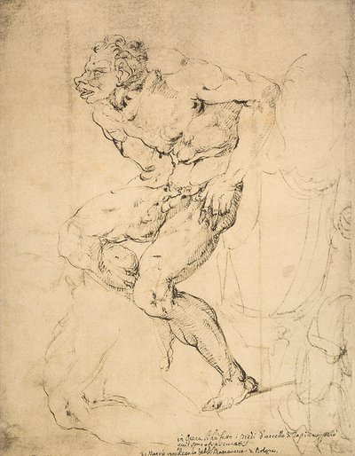 Un diavolo da Michelangelo Buonarroti